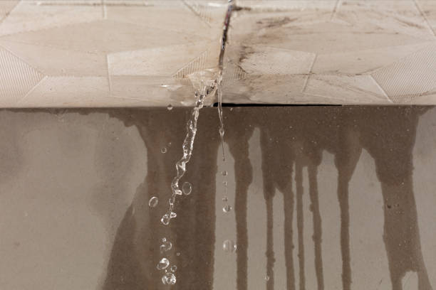 Professional Burst Pipe Cleanup technician working in Union, ME